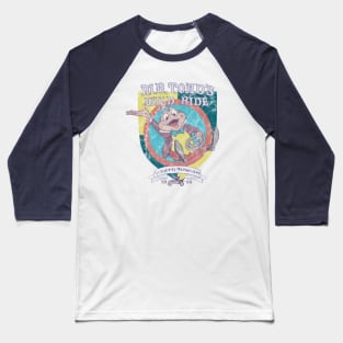 Mr. Toad's Wild Ride - 1955 Vintage Texture Baseball T-Shirt